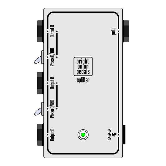 Active Three Way Splitter with Phase Switching