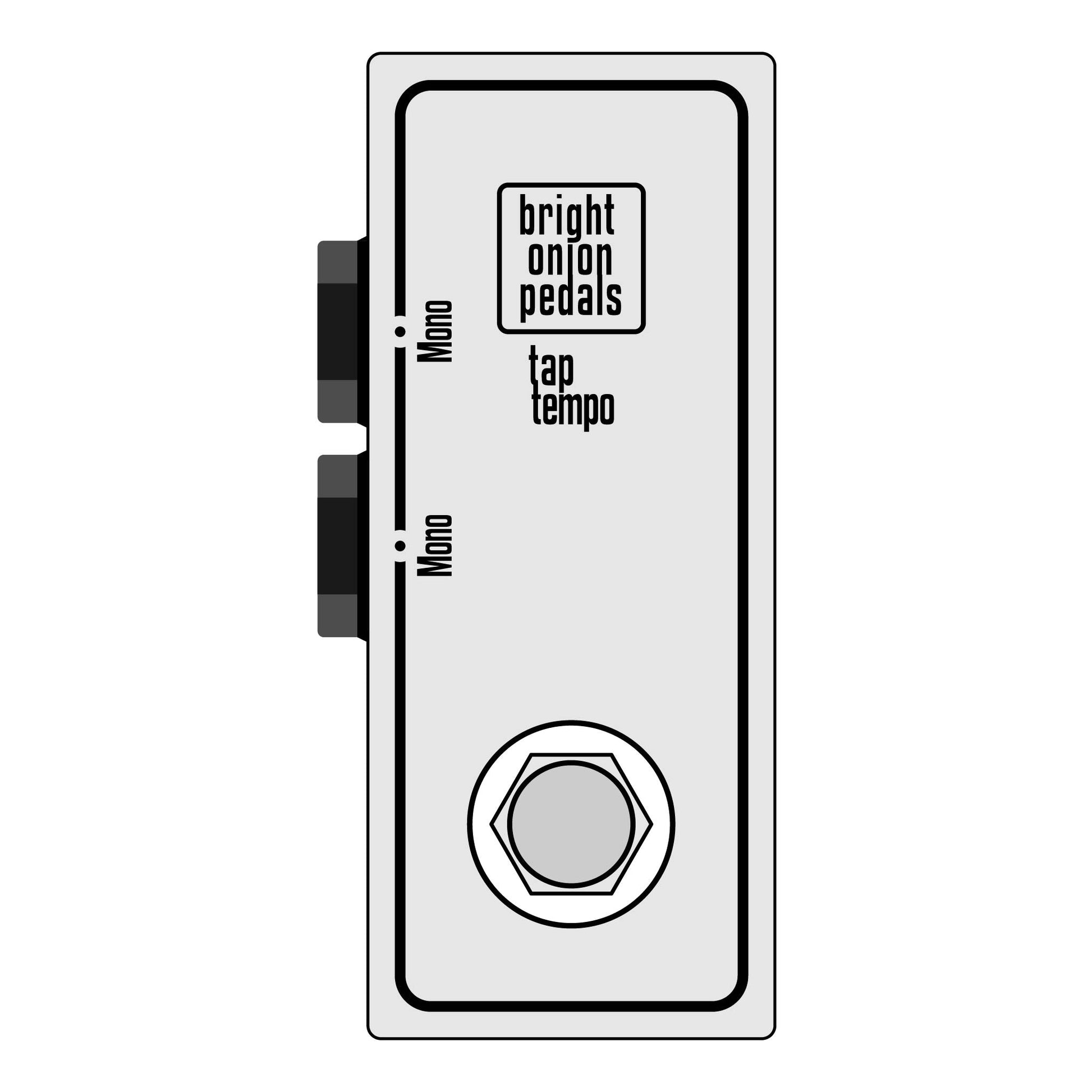 Dual Tap Tempo Switch - Bright Onion Pedals