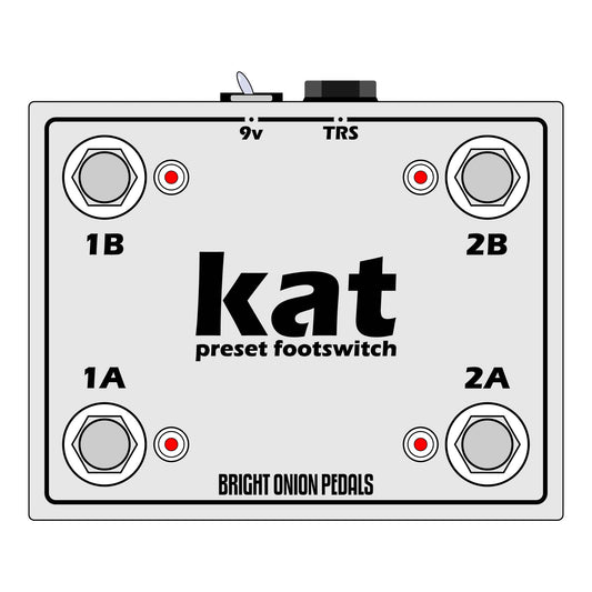 Katana Preset Footswitch - Bright Onion Pedals