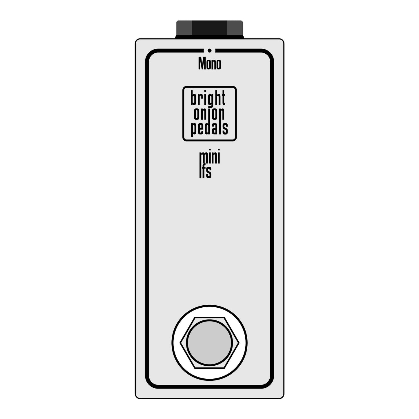 Mini Latching Footswitch - Bright Onion Pedals