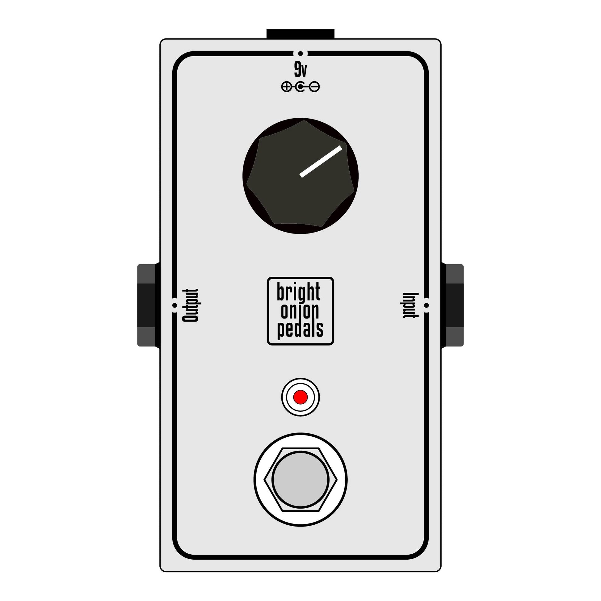 Volume Control Footswitch - Bright Onion Pedals