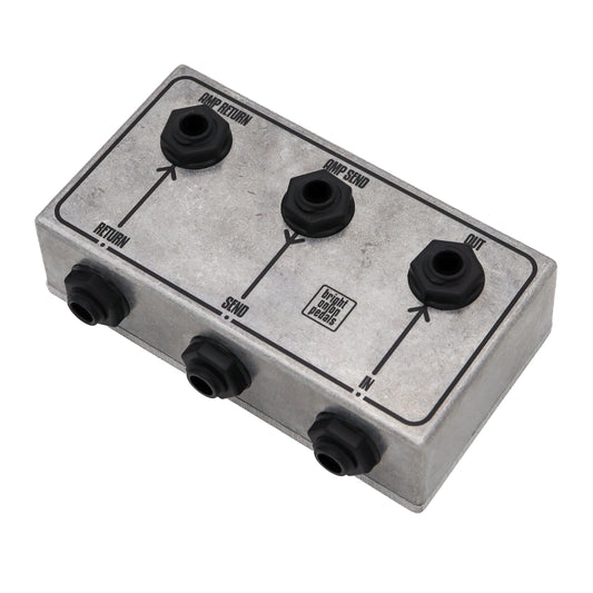 3 Gang Patchbox - Top and Side Sockets