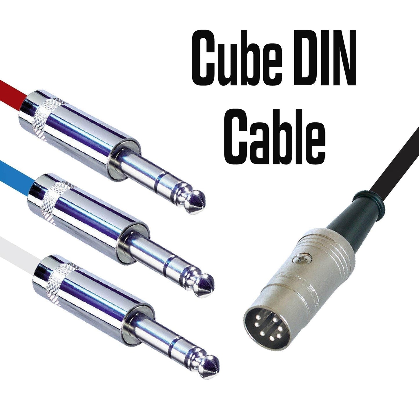 3m Cube DIN Cable