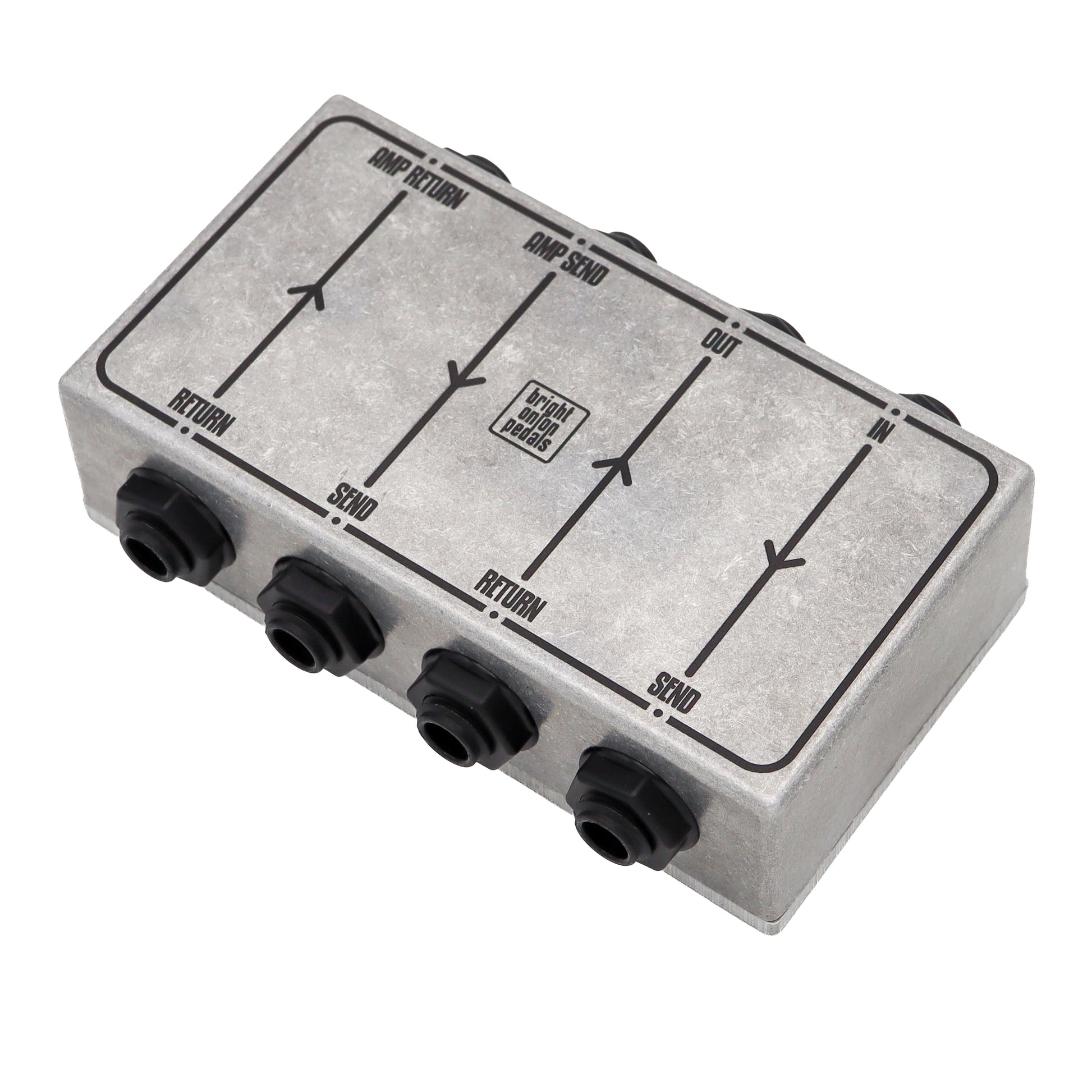 4 Gang Patchbox - Side Sockets