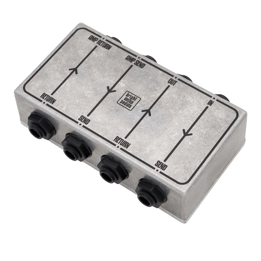 4 Gang Patchbox - Side Sockets