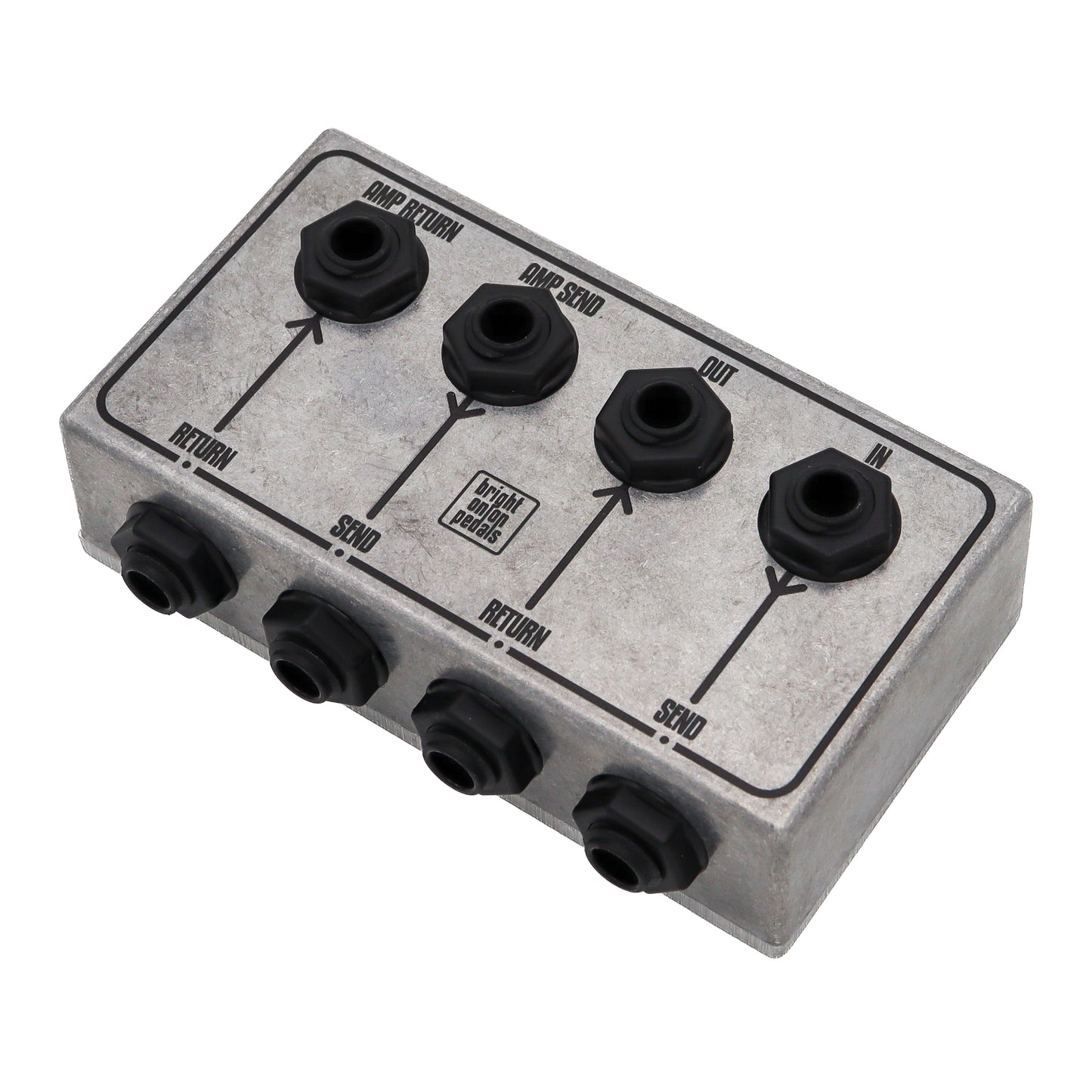4 Gang Patchbox - Top and Side Sockets