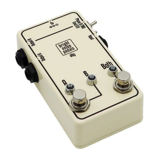 B-Stock Active ABY Pedal with Isolated Second Output v2 Cream