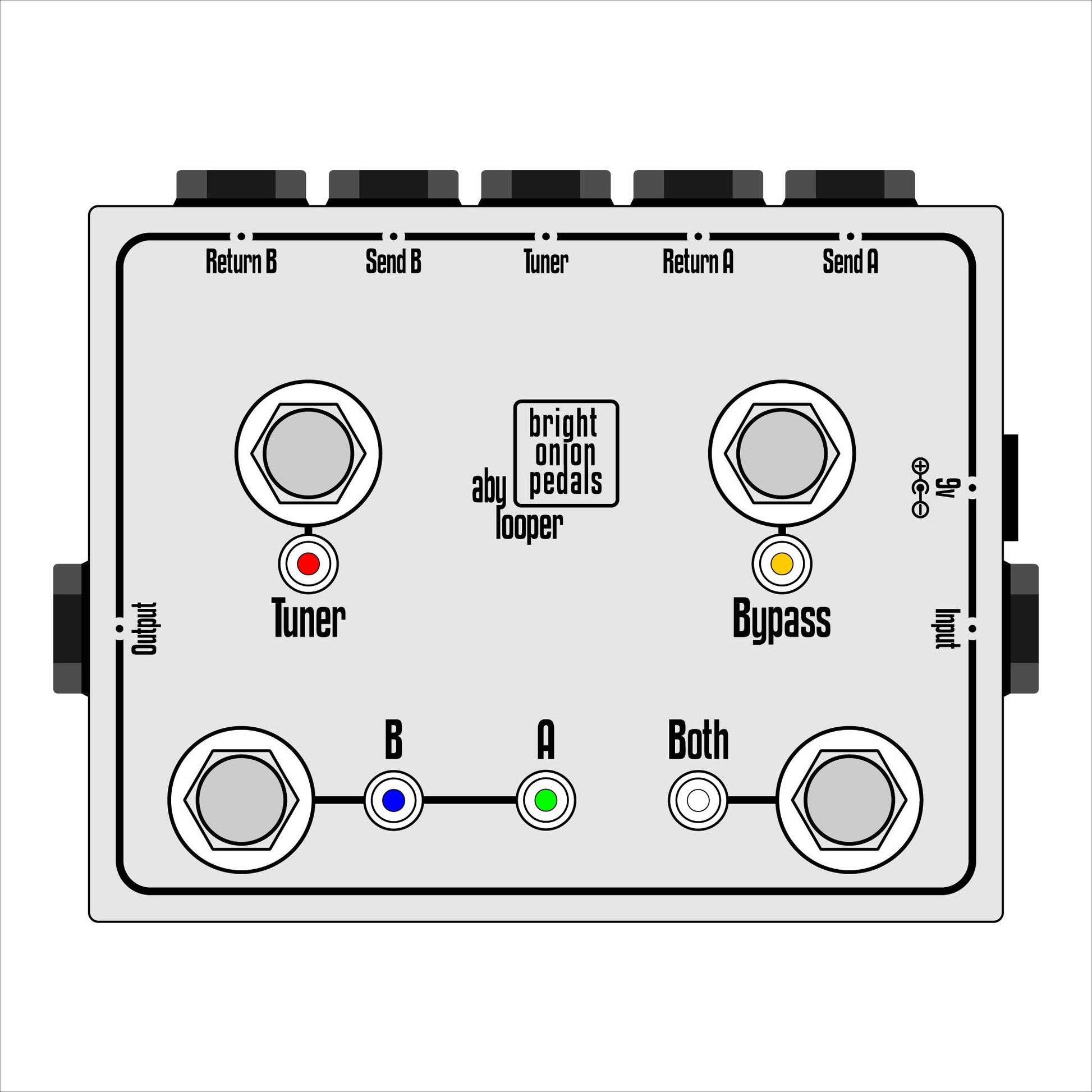 ABY Dual Looper with Tuner Mute