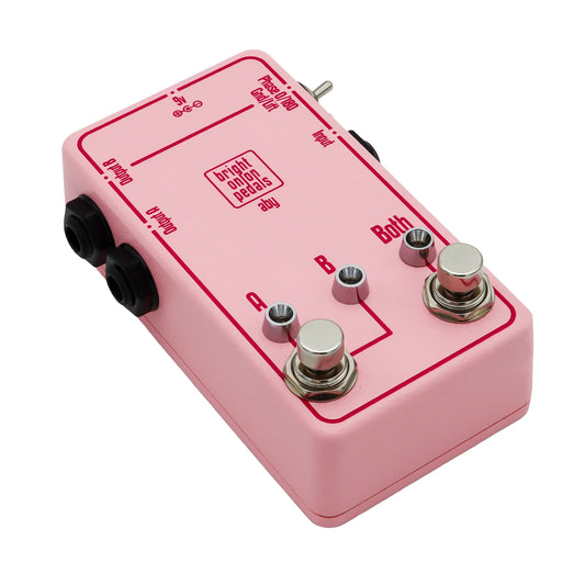 B-Stock Active ABY Pedal with Isolated Second Output v2 Pink