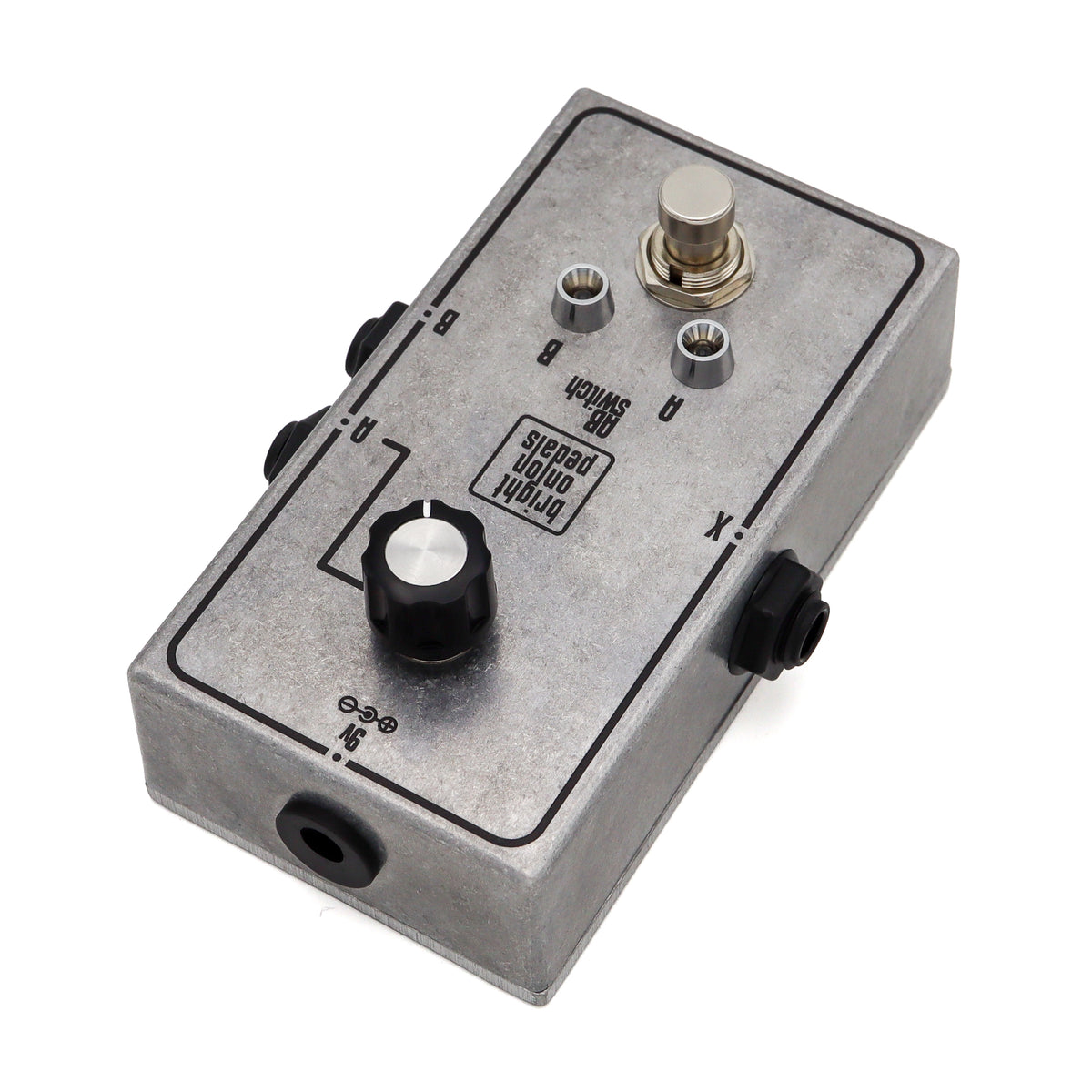 AB Switch with Volume Control Rear