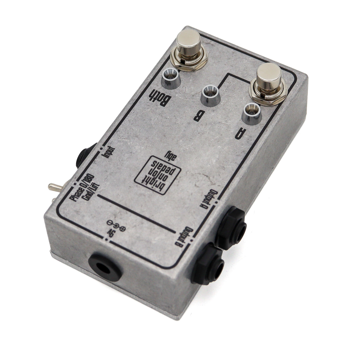 Active ABY Pedal with Isolated Second Output v2 Rear