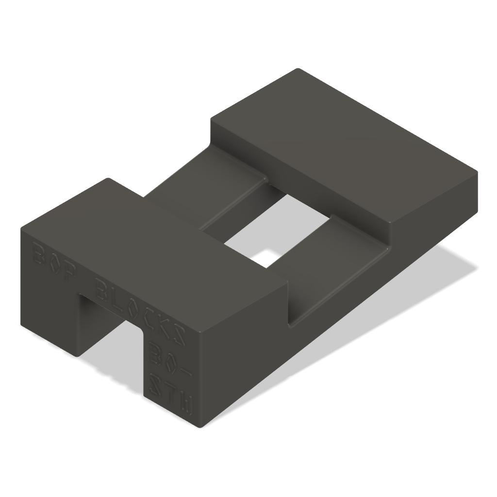 BO-STW 30mm Stubby Wedge BOP Block for Boss Stompboxes