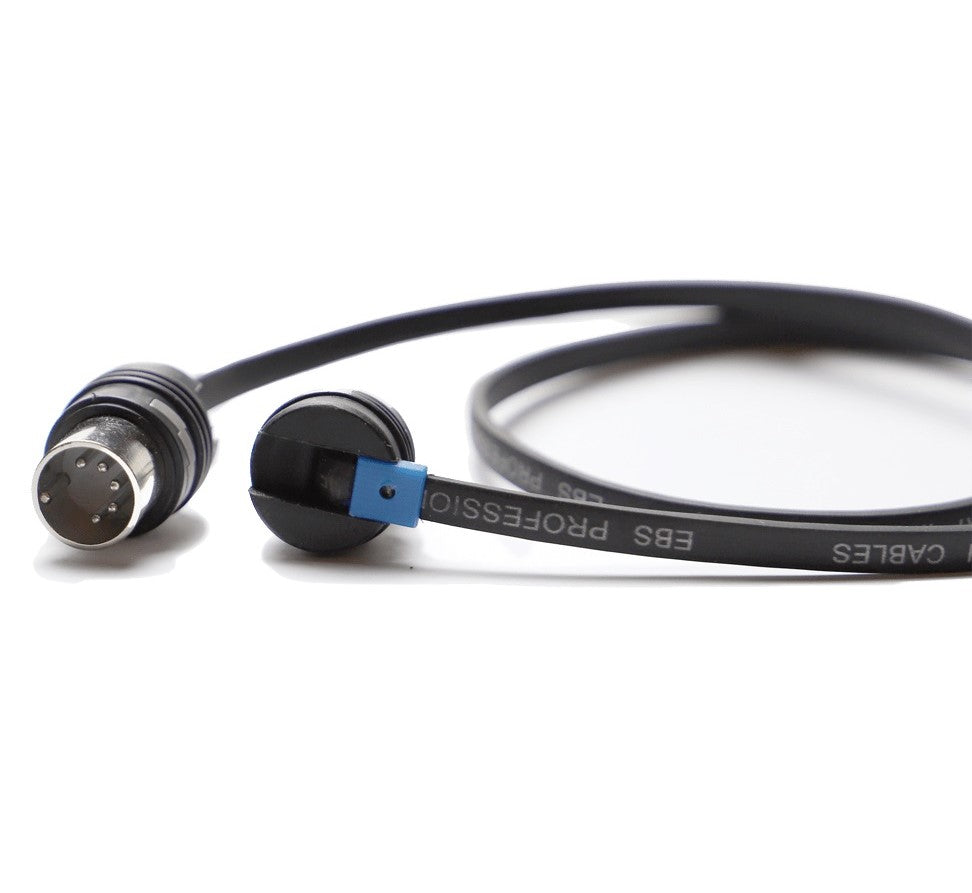 EBS BlueDot Flexible Angle MIDI Cable - 28cm