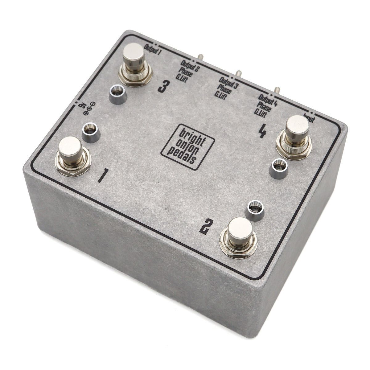 Four Way Splitter Pedal with Isolated Outputs