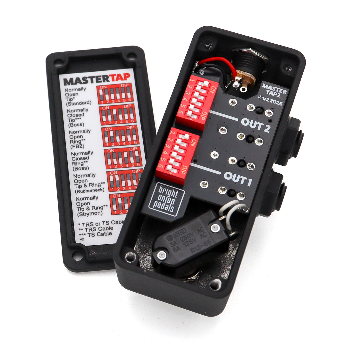 MasterTap2 Dual Tap Tempo Switch