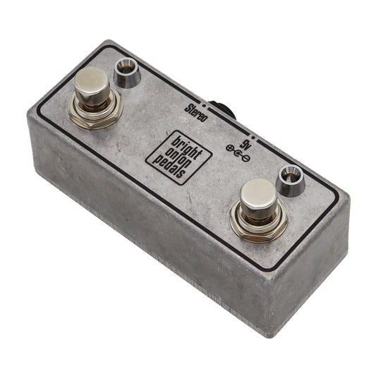 Mini Dual Latching Footswitch with LEDs