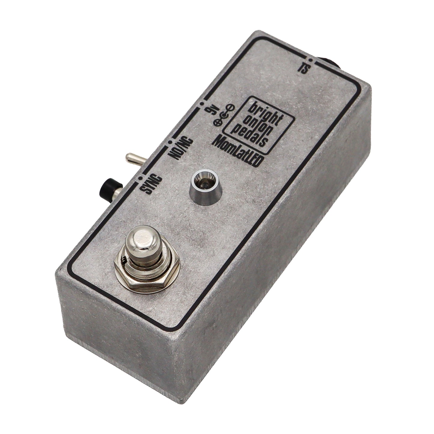 Mini Momentary Footswitch with Latching LED