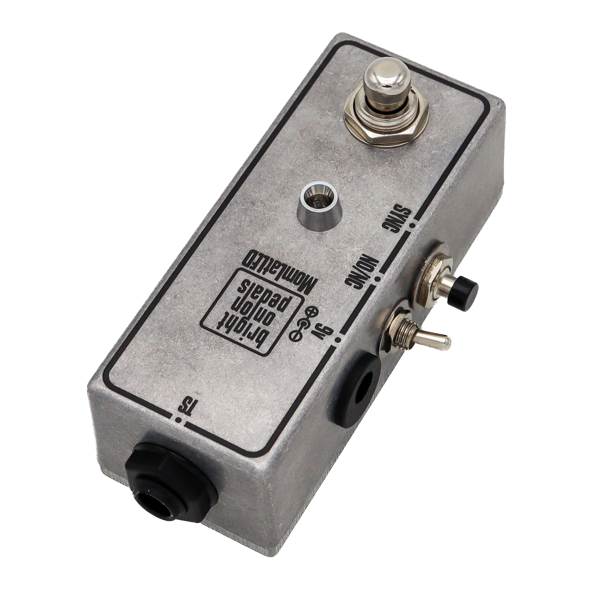 Mini Momentary Footswitch with Latching LED