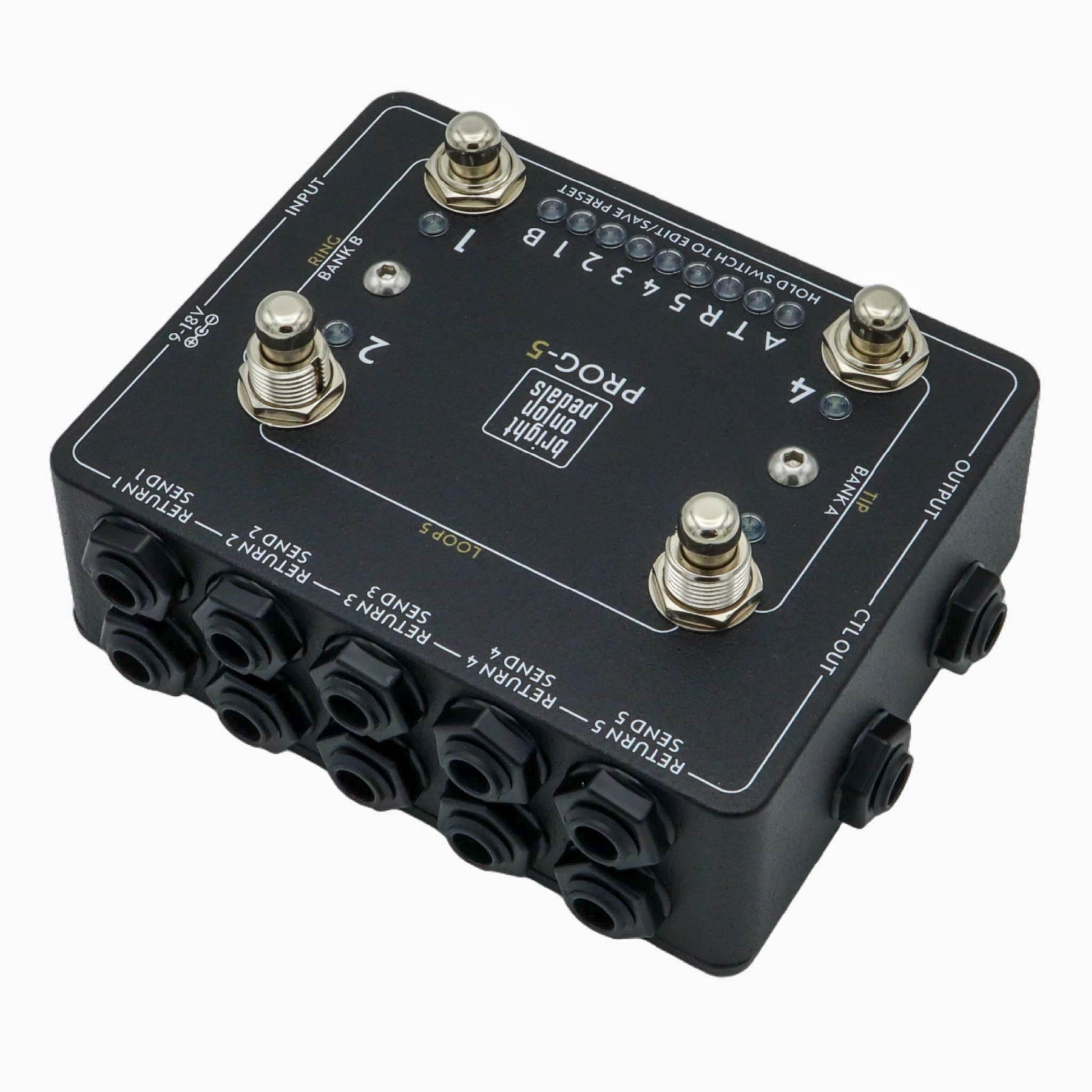 bright onion pedal PROG-5 Programmable Looper