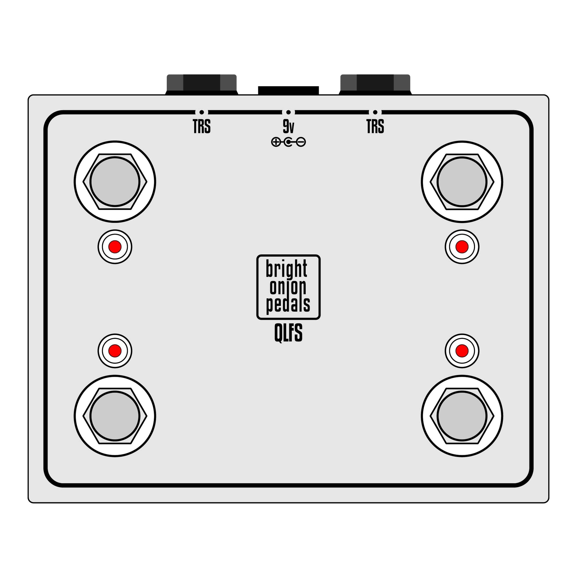 Quad Latching Footswitch v1