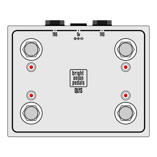 Quad Latching Footswitch v1