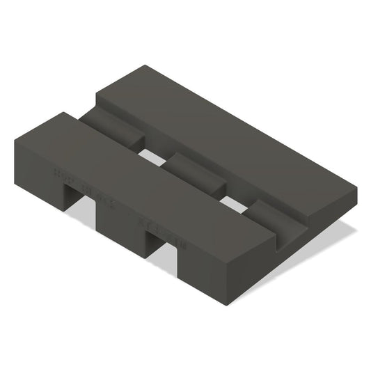30mm Stubby Wedge BOP Block for Strymon Triple Switch Pedals v1