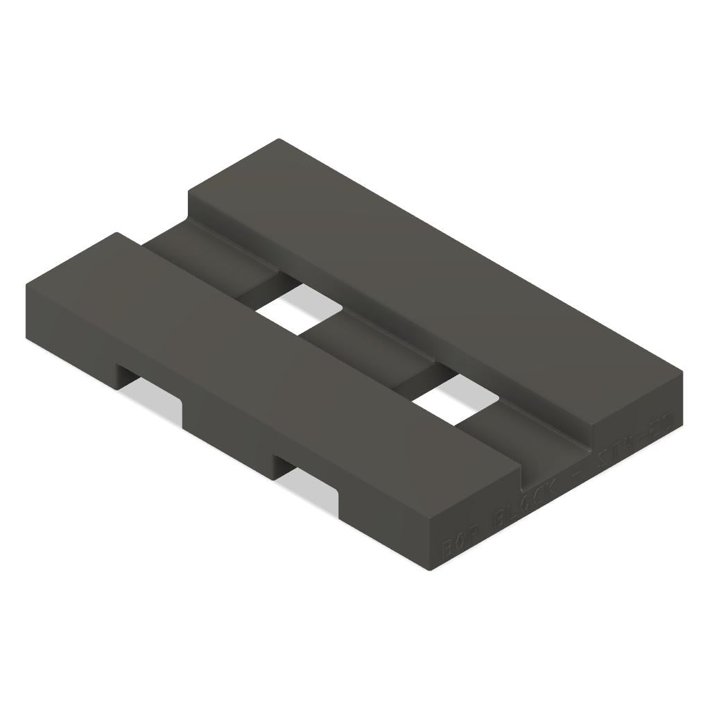 20mm BOP Block for Strymon Triple Switch Pedals v2