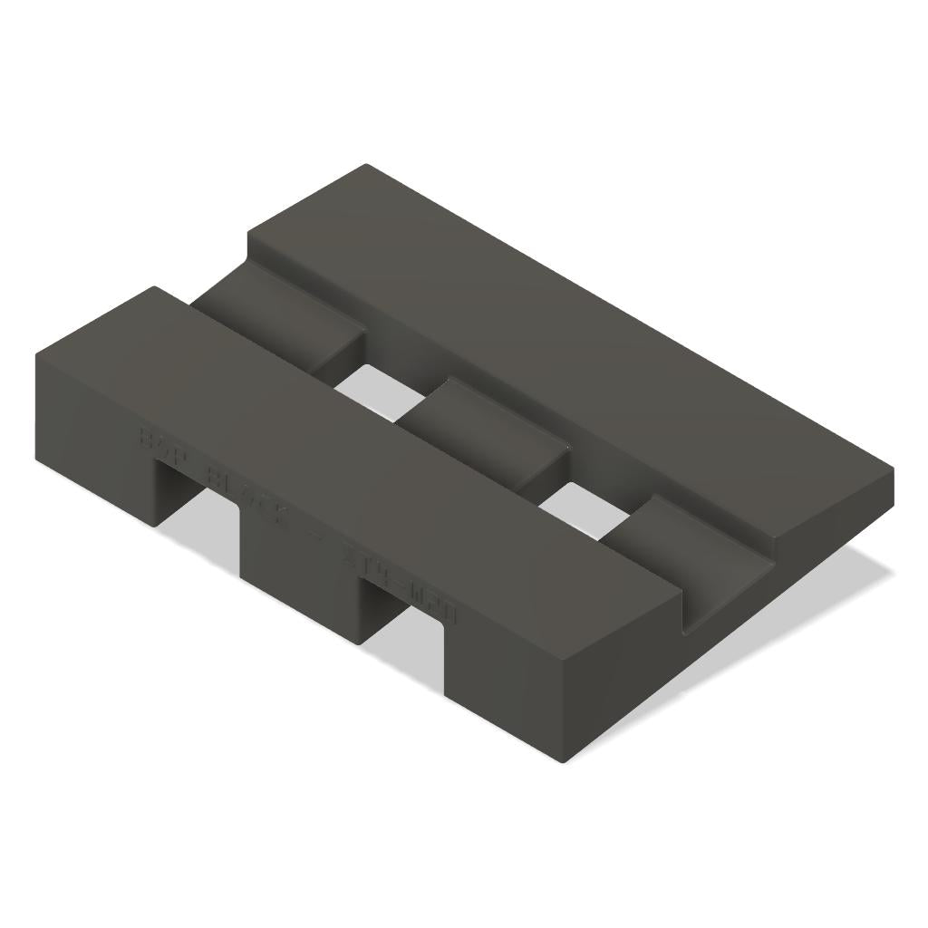 30mm Wedge BOP Block for Strymon Triple Switch Pedals v2