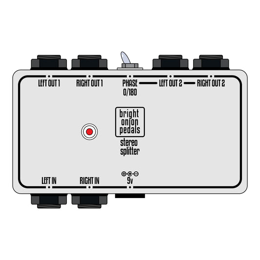 Stereo Splitter with Phase Switching