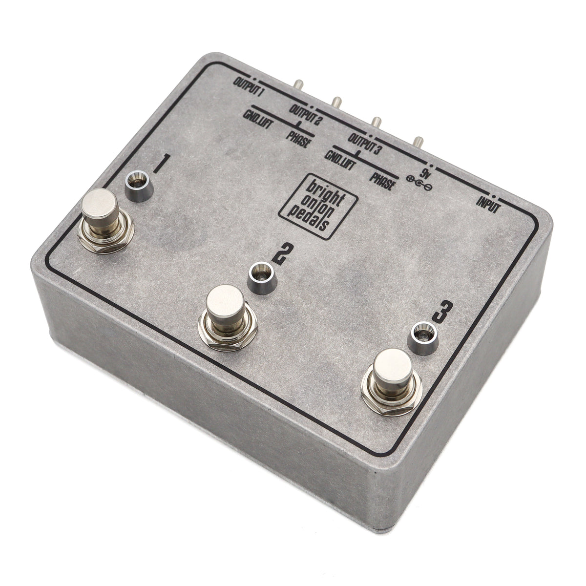 Three Way Splitter Pedal with Isolated Outputs