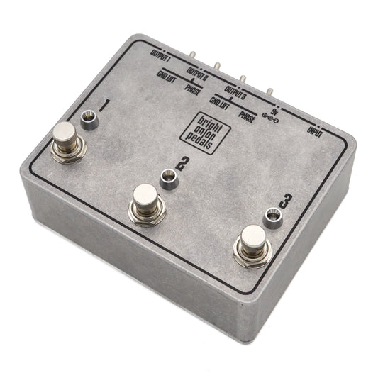Three Way Splitter Pedal with Isolated Outputs