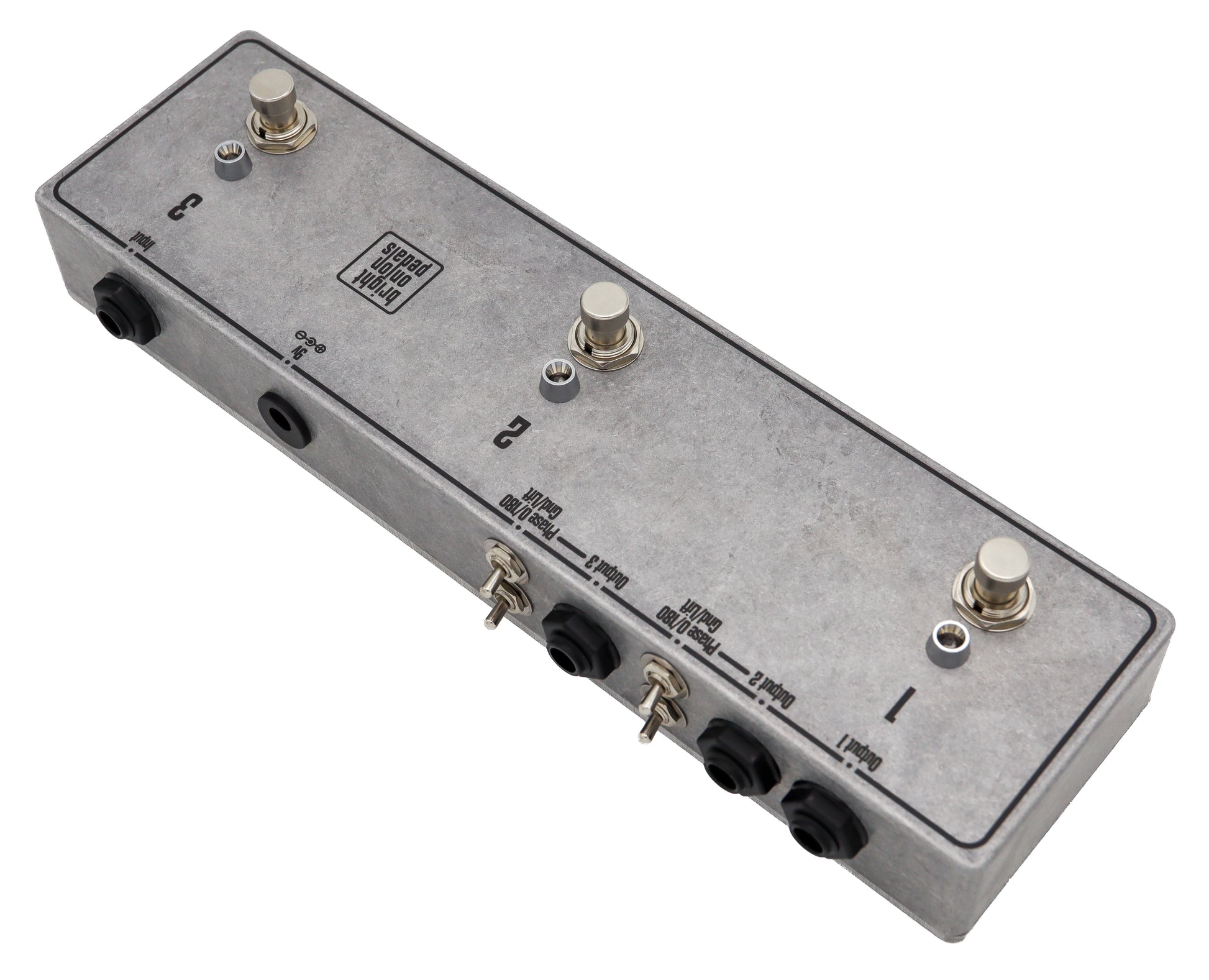 Three Way Splitter Pedal with Isolated Outputs v2