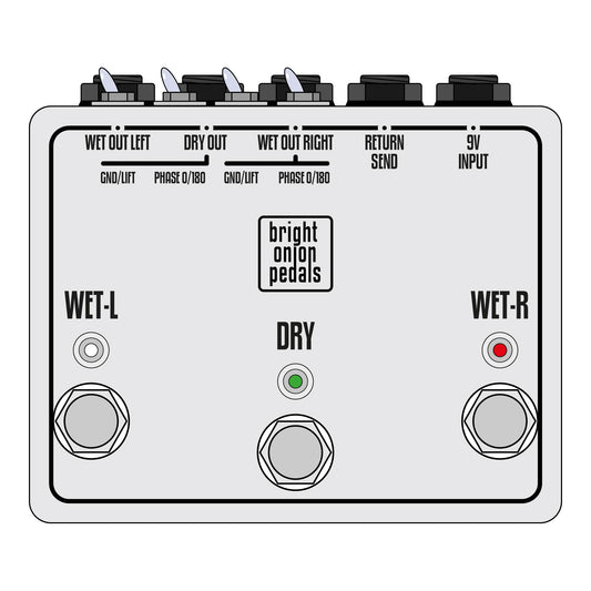 Wet Dry Wet Splitter Pedal