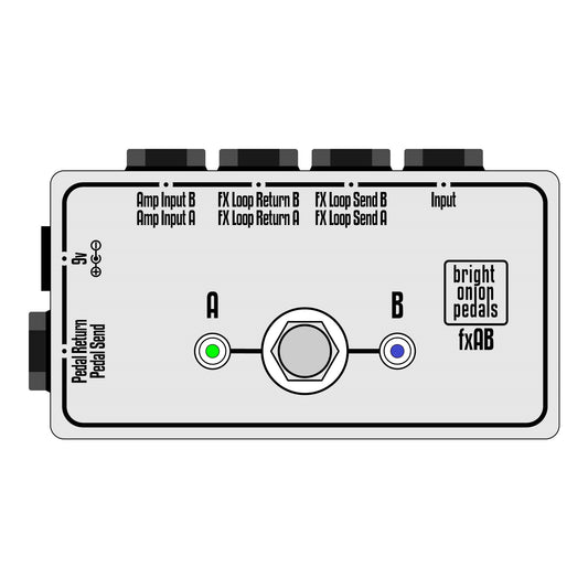 Amp FX Loop AB Switch - Bright Onion Pedals