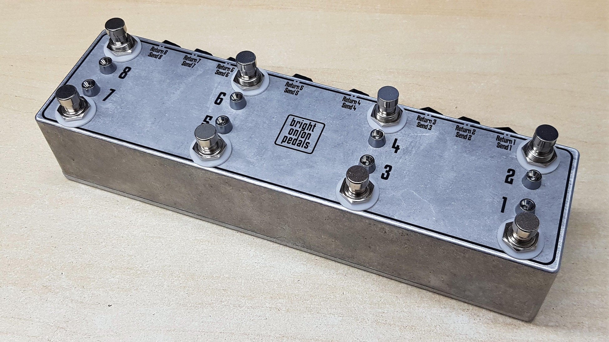 diy looper pedal kit True Bypass Looper – Design Your Own 8 Switch Looper – Bright Onion Pedals