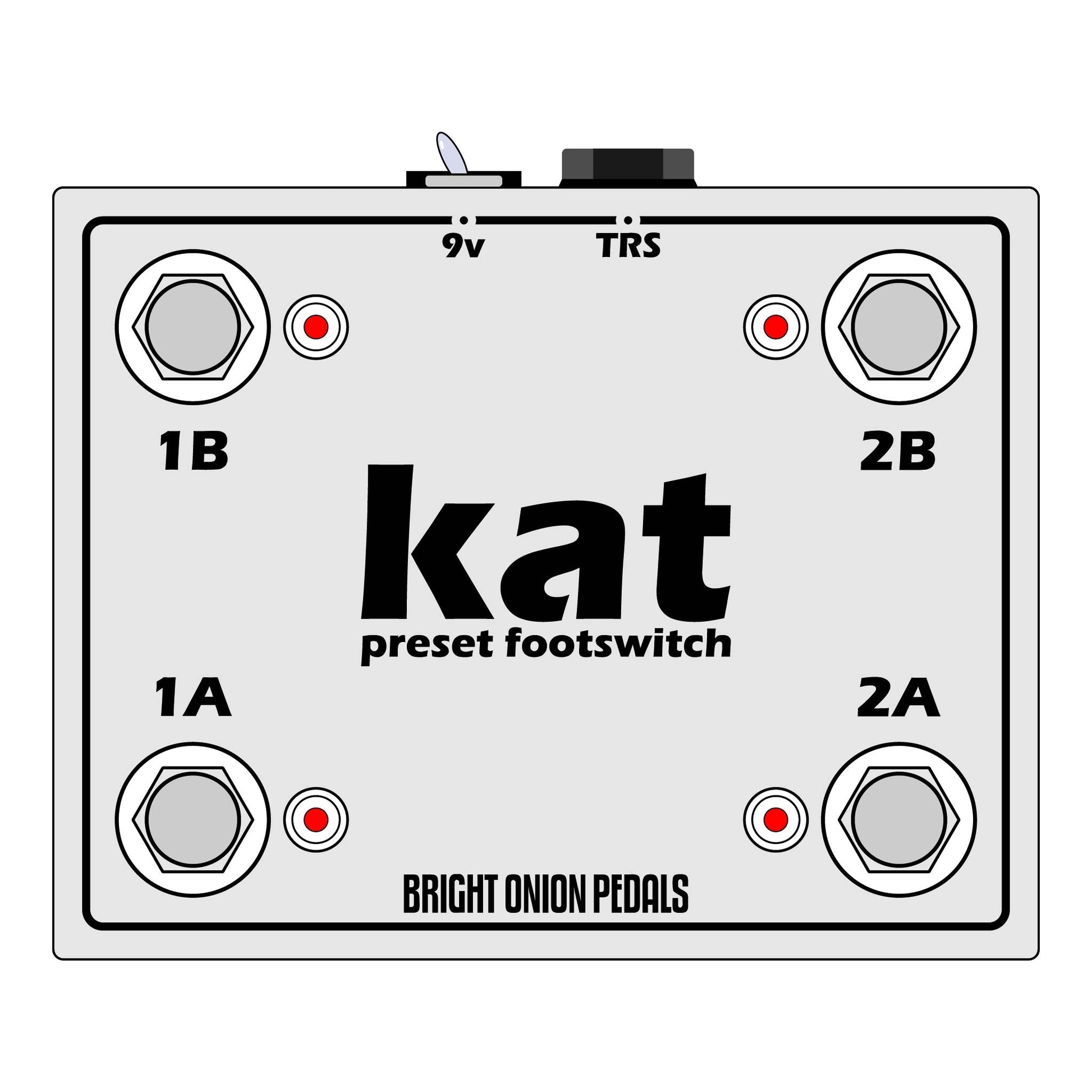 Katana Preset Footswitch - Bright Onion Pedals