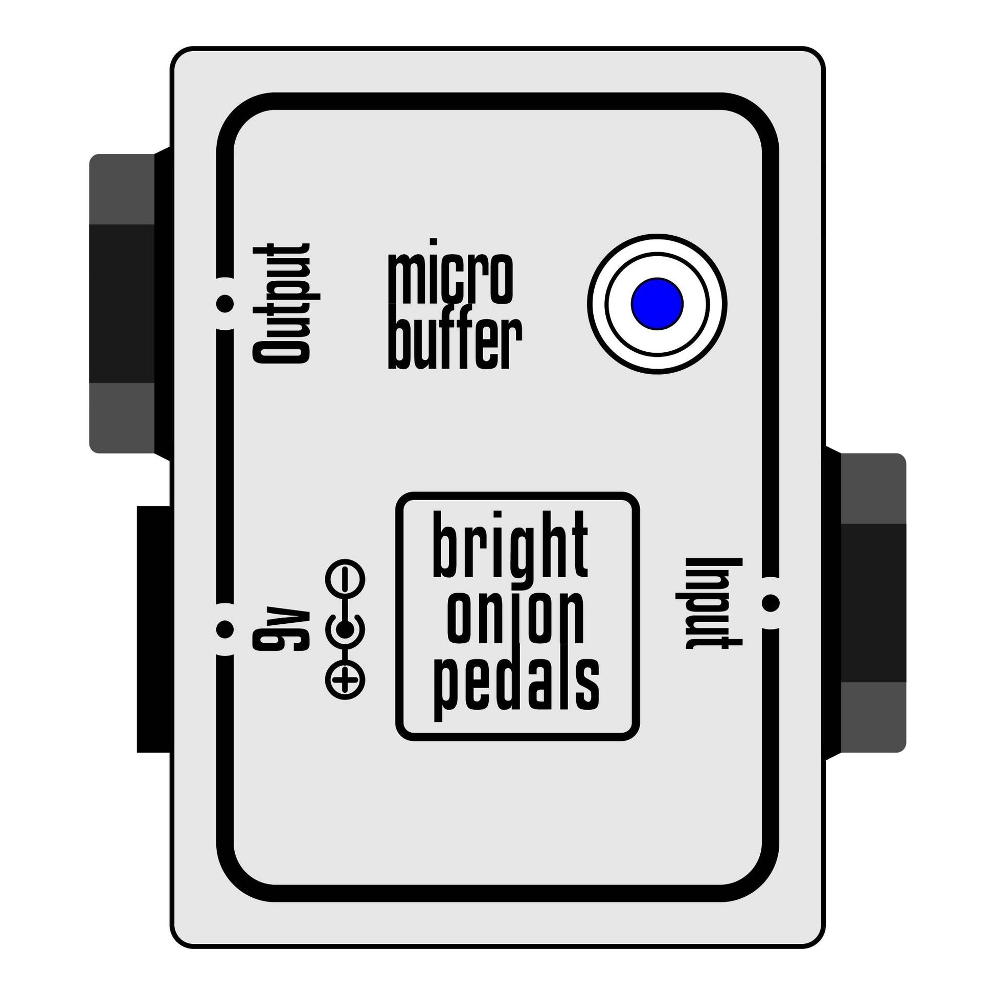 Micro Buffer Pedal - Bright Onion Pedals