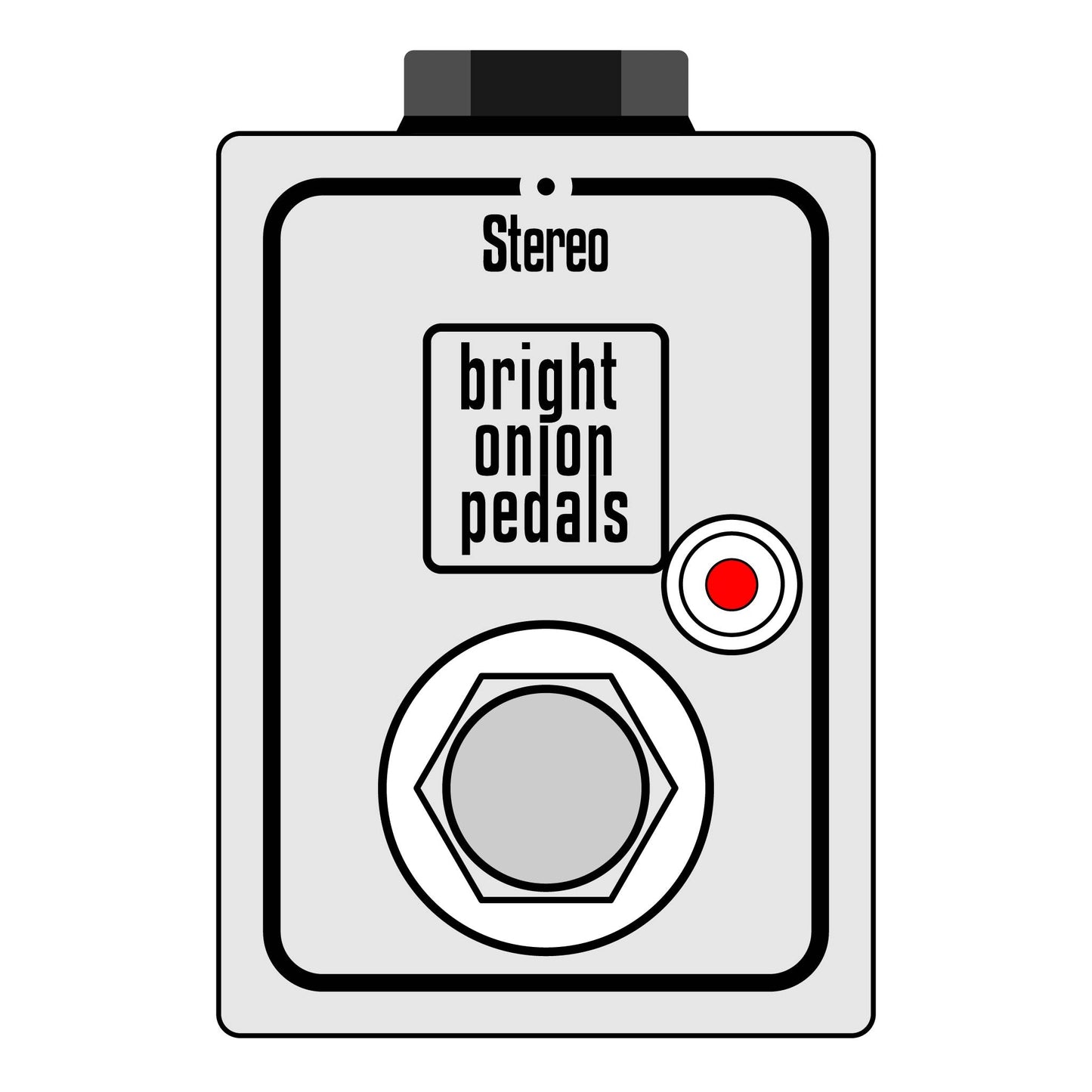 Micro Fav Footswitch - Bright Onion Pedals