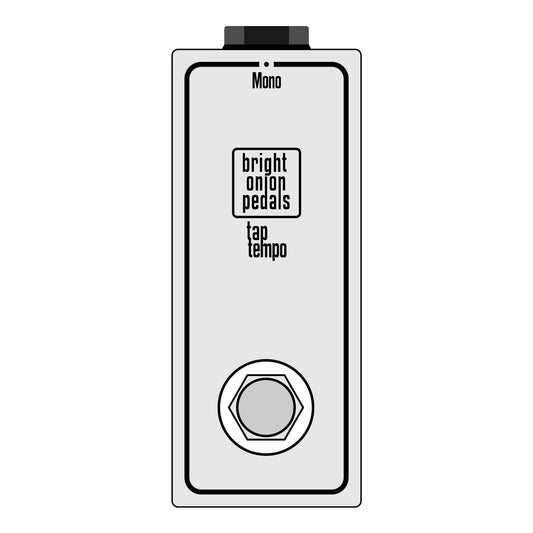 Mini Tap Tempo Switch for Boss & Roland Delays - Bright Onion Pedals