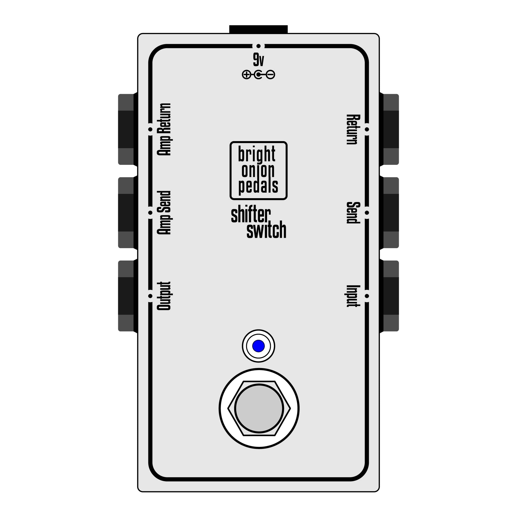 Looper Switch True Bypass Looper – Shifter Switch Looper – Bright Onion – Bright ...