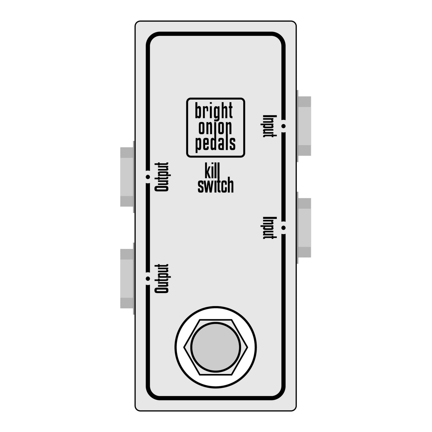 Stereo Latching Kill Switch - Bright Onion Pedals