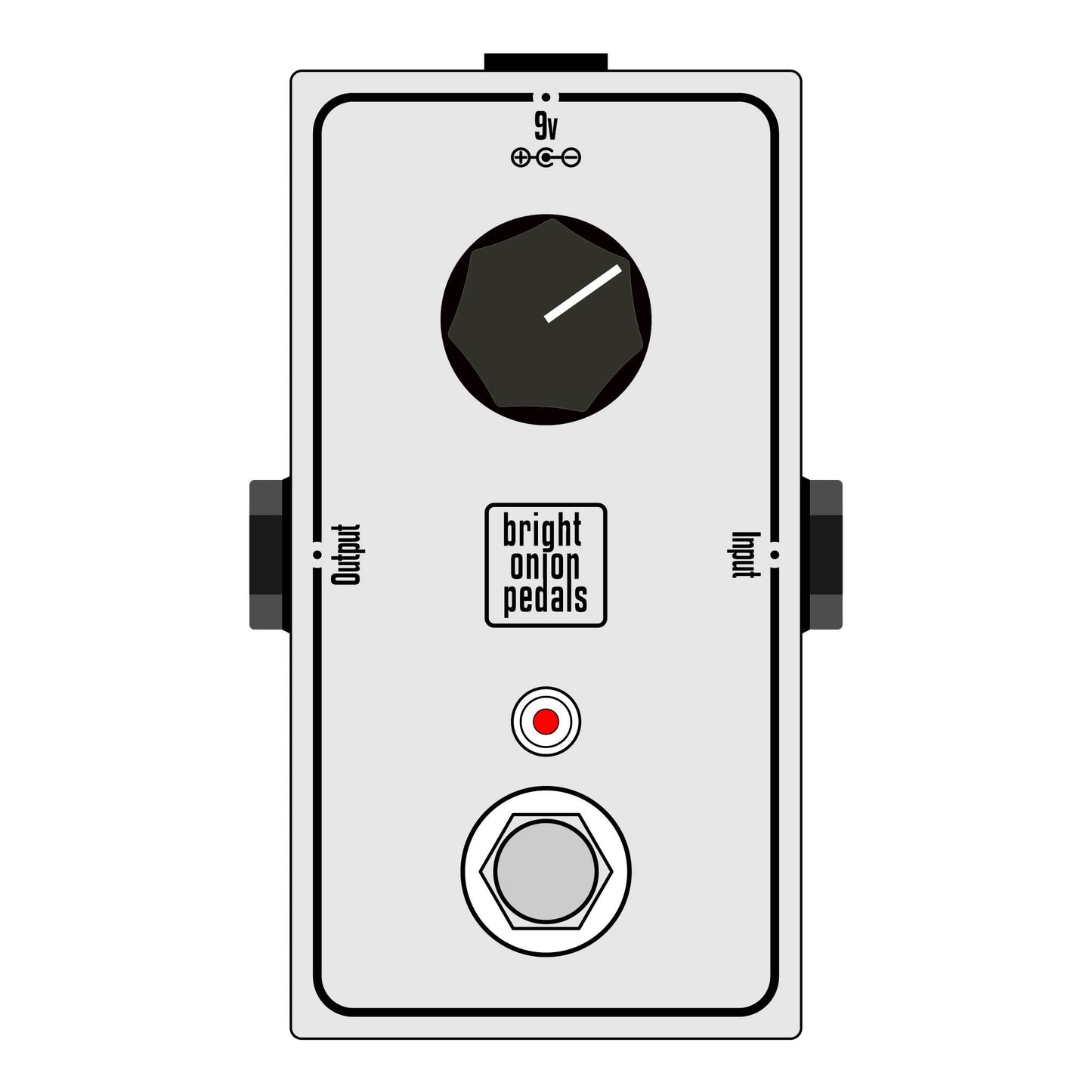 Volume Control Footswitch - Bright Onion Pedals